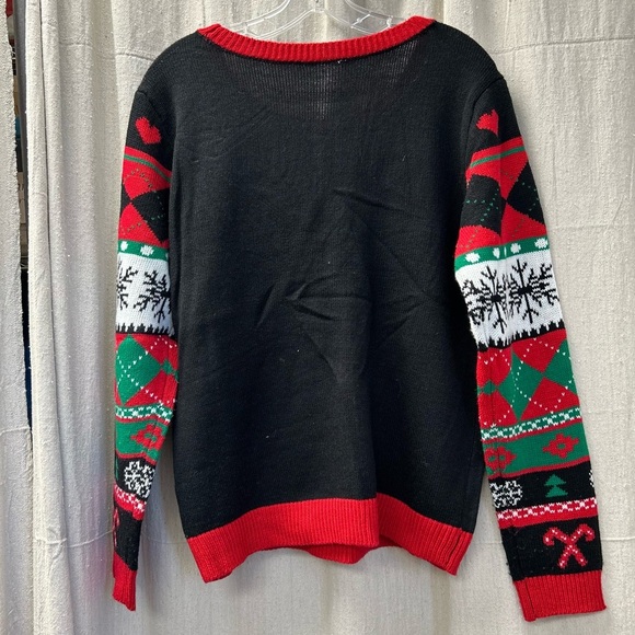 Express Your Elf Christmas Sweater! Juniors size 15-17 - Picture 4 of 8